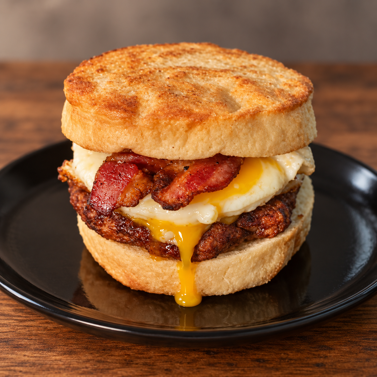 Pork Burger Breakfast Patty