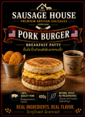 Pork Burger Breakfast Patty